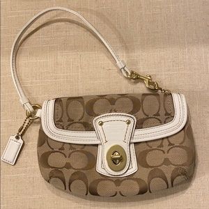 Signature Coach Wristlet